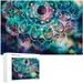 Coolnut Wooden Jigsaw Puzzles 1000 Pieces Abstract Star Field and Colorful Galaxy Educational Intellectual Puzzle Games for Adults Kids 29.5 x 19.7