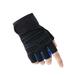 Breathable and comfortable A pair of half finger gloves Fishing gloves Half Finger Gloves Convenient quick release Anti-Slip Shock-Absorbing Pad Training Gloves Cycling Gloves