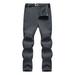 Amtdh Men s Sweatpants Clearance Outdoor Sports Cycling Climbing Pants Solid Color Slim Fit Stretch Straight Pants for Men Breathable Casual Comfy Trousers Mens Chino Pants Dark Gray M