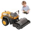 FAIOROI Remote Control Cars for Boys Clearance Toys 1:55 Simulation Alloy Car Model Engineering Mixer Truck Transportation Tanker Construction Vehicle Holiday Gift 3-12 Boys & Girls Yellow 15x8.5x8cm