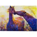 300 PCS Jigsaw Puzzles Artwork Gift for Adults Teens 10.6 x 15.5 Watercolor Horses Wooden Puzzle Games