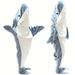 1pc Shark Blanket Adult Boys Girls Shark Blanket Wearable Shark Blanket Shark Sleeping Bag Christmas Gift