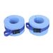 HOMEMAXS 1 Pair Swim Aquatic Cuffs Aqua Resistance Exercise Cuffs Water Aerobics Float Ring Fitness Exercise Set with Quick Release Buckle for Swim (Blue)