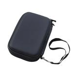 1pc 2.5 Portable Hard Disk Bag Mobile HDD Protective Storage Handle Case for Outdoor Travel (Black)