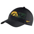Men's Nike Black Iowa Hawkeyes Military Pack Camo Legacy91 Adjustable Hat