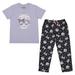 Women's Kuromi & My Melody Purple Hello Kitty Friends Sleepwear Set