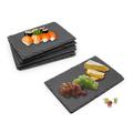Slate Cheese Boards Tapas Sushi Mini Serving Plate 6 Piece Set 22x16cm