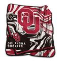 Oklahoma Sooners 50" x 60" Swirl Raschel Throw Blanket