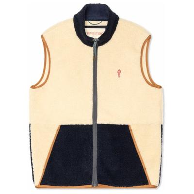 Revolution - Fleece Vest in Block Colors - Fleeceweste Gr S beige Image