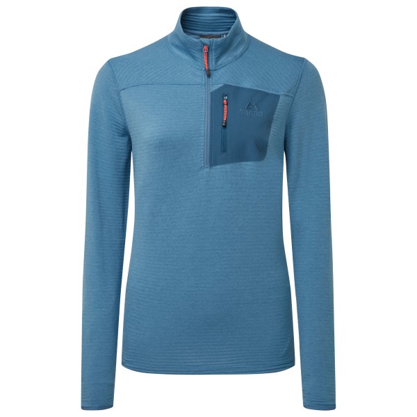 Mountain Equipment - Women's Lumiko Zip T - Fleecepullover Gr 42 blau