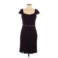 Marc New York Andrew Marc Casual Dress - Sheath: Purple Print Dresses - Women's Size 6