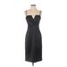 White House Black Market Cocktail Dress - Party: Black Solid Dresses - Women's Size 2