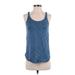 Lululemon Athletica Active T-Shirt: Blue Activewear - Women's Size 4