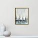 Casa Fine Arts Point Of Sail II Framed On Canvas by Susan Jill Print Canvas in Blue/Gray/White | 21.5 H x 17.5 W x 2 D in | Wayfair 68298-01