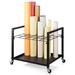 transparent.0 Storage Rack File Carts in Black | Wayfair B0BR9S3M1L