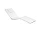 Eider & Ivory™ Seat/Back Outdoor Cushion Cotton Blend in White/Brown | 2 H x 24 W x 75 D in | Wayfair E81FA714A9774782975701BE4995834C