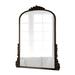 House of Hampton® Euri Baroque Arch Wall Mirror Resin in Black | 31.5 H x 1.58 W x 23.62 D in | Wayfair 9650C6F95B634640AF0B94EAF6C8DA69