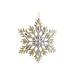 The Holiday Aisle® No Pattern Holiday Shaped Ornament, Crystal in Yellow | 4.75 H x 4.75 W x 1 D in | Wayfair 7867DE1036D345CE9341CD76B680EE34