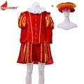 Costume du roi de la Renaissance pour hommes tenue de Cosplay du film TV roi henry Costume Tudor