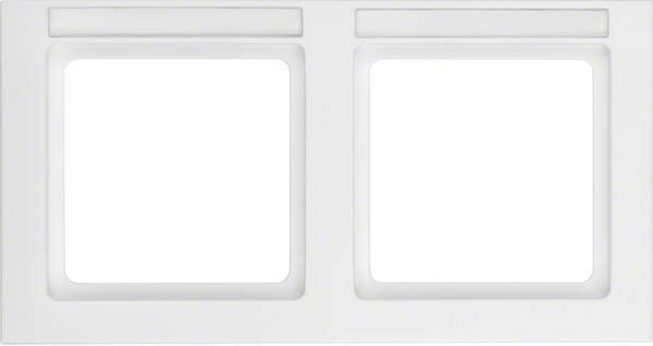 Berker Rahmen 2f. pws samt 10226099 Image