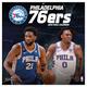 "Calendrier mural Philadelphia 76ers 2024 12 x 12 pouces - unisexe Taille: No Size"