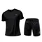 Abbigliamento sportivo da uomo Tuta da palestra Abbigliamento da compressione Fitness Set da corsa Abbigliamento sportivo Magliette Ropa Deportiva Hombre Camisetas
