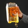 Decanter per vino a forma di serbatoio da 500ML/1000ML decanter per whisky in vetro senza piombo per