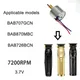 3.7V High Speed 7200 RPM Hair Clipper Replacement Parts Brushless Motor Babyliss 870/726/707 Trimmer