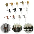 Bathroom Liquid Lotion Dispenser Head Replacements Stainless-Steel Soap Shower Pump Head Push Types