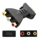 For HD TV BOX HD 1080P RCA AV To HDMI-compatible Composite Adapter Converter AV2HDMI Audio Video