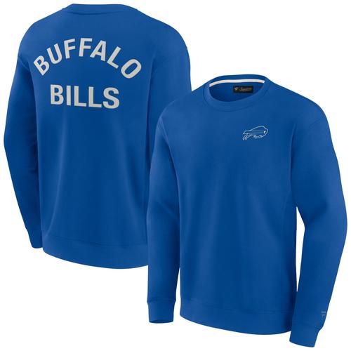 Unisex Fanatics Royal Buffalo Bills Superweiches Pullover-Sweatshirt mit Rundhalsausschnitt