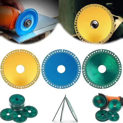 1PCS Composite Multifunctional Cutting Saw Blade 100mm Diamond Cutting Disc Ceramic Tile Glass Marble PVC Pipe Cutting Blade