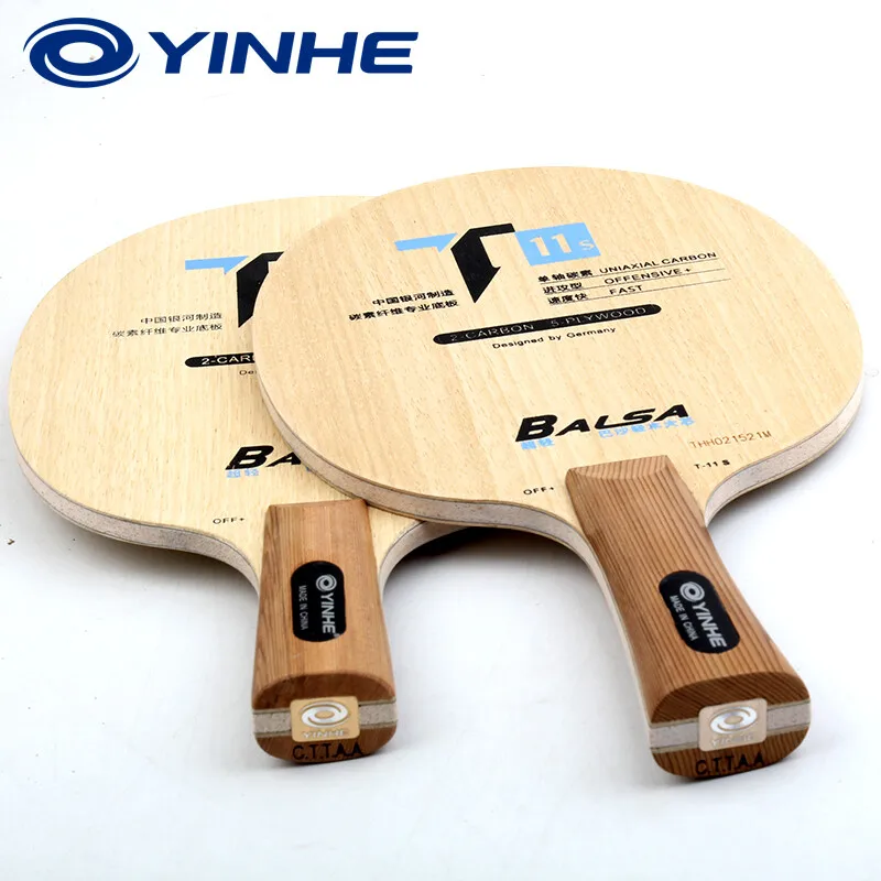 YINHE T11 (Balsa Leggero Carbonio) Lama da ping pong YINHE T-11 T11S Racchetta da ping pong originale Galaxy