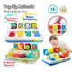 Interactive Activity Button Pop Up Animal Toy Baby Peek-a-Boo Toys Color Shape Sorting Game Hide and