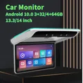 Car Monitor Android 10 Ceiling TV IPS FHD Screen Multimedia Player Support 4K Video Decoding