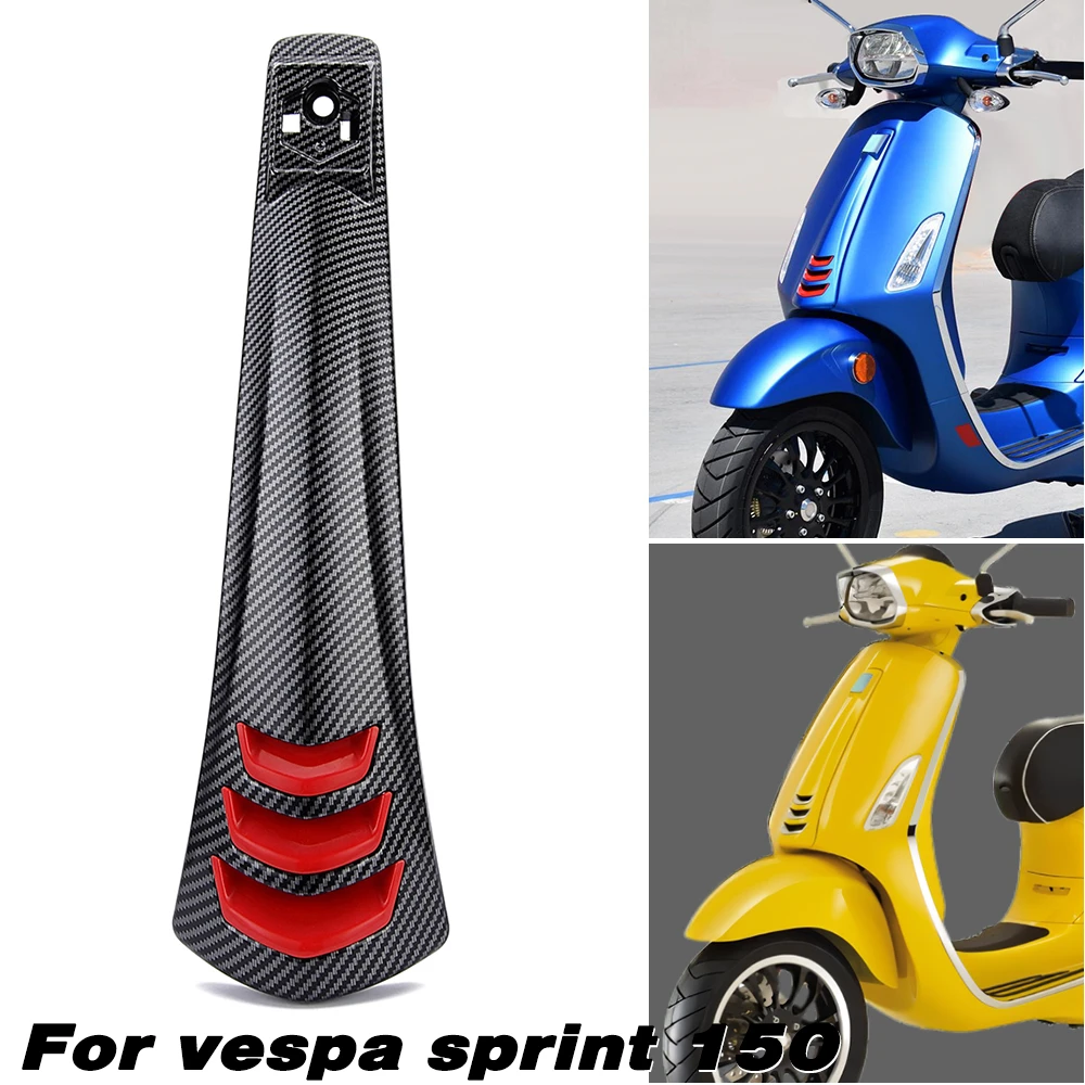 Sprint 50/125/150 copertura decorazione anteriore moto per Vespa Sprint 50 125 150 2016-2022 Primavera 125 150 14-15 accessori