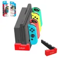 Switch OLED Joy Con Controller Charger Dock Stand Station Holder for Nintendo Switch NS Joy-Con Game