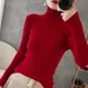 high lapel women cashmere sweater autumn and winter warm knit sweater new high quality Solid sweater