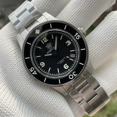 Steeldive SD1952 Mit Logo Mit Datum 41MM NH35 Automatische Taucheruhr 300m Wasserdichte Keramik