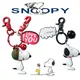 Cartoon Puppe Snoopy Anhänger niedlichen Anime Peripherie Kette Ring Ring kreative Charlie braun