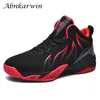 Sommer Männer High Top Mesh Basketball Schuhe Turnschuhe Training Sport Schuhe Plus Größe 47 48,