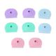 Hemoton 40pcs Portable Key Covers Caps Silicone Protective Key Covers Key Sleeves Car Key Caps