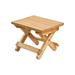 IWRUHZY Sturdy Wooden Folding Side Table Small Wooden Folding Side Table Plant Stand Portable Garden Folding Plant Side Table for indoor Or Outdoor Plants