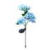 TERGAYEE Outdoor Solar Garden Flower Lights Realistic Hydrangea Flower Lights Waterproof LED Solar Lights Outdoor for Yard Garden Lawn Pathway Decoration