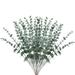 HOMEMAXS 24Pcs Artificial Eucalyptus Stems Leaves Real Touch Faux Eucalyptus Plants for Flower Arrangement