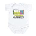 CafePress - I Wear This Shirt Periodically Periodic Table Infa - Baby Light Bodysuit Size Newborn - 24 Months