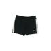 Nike Athletic Shorts: Black Solid Activewear - Women's Size P