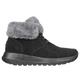 Skechers Women's On-the-GO Joy - Plush Dreams Boots in Black/Gray, Size 2.5 | Leather/Textile