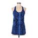 Lululemon Athletica Active Tank Top: Blue Activewear - Women's Size 4