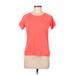 New Balance Active T-Shirt: Orange Activewear - Women's Size Medium